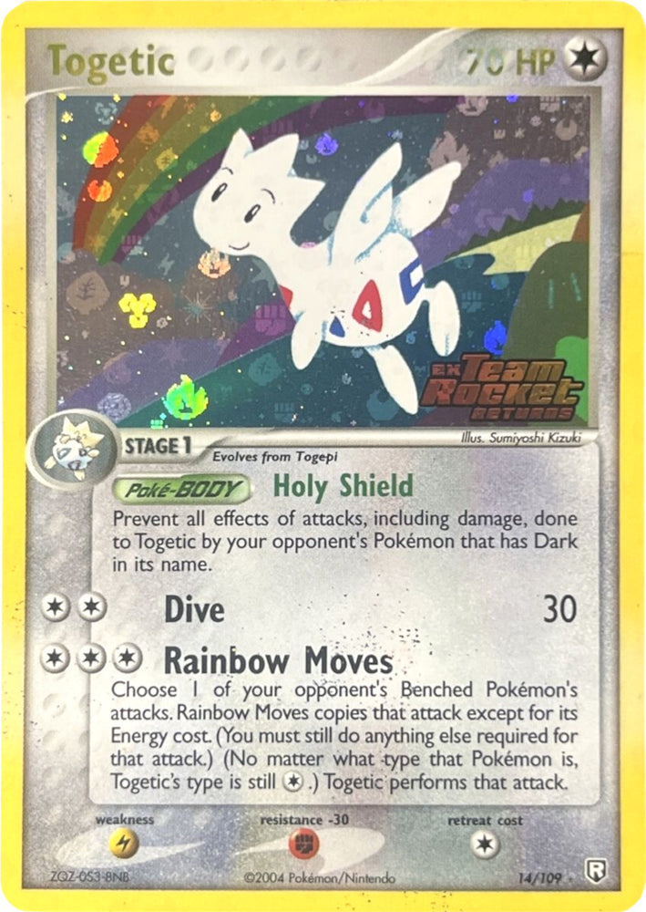 Pokemon | Togetic (14/109) (Stamped) [EX: Team Rocket Returns] | The Nerd Merchant