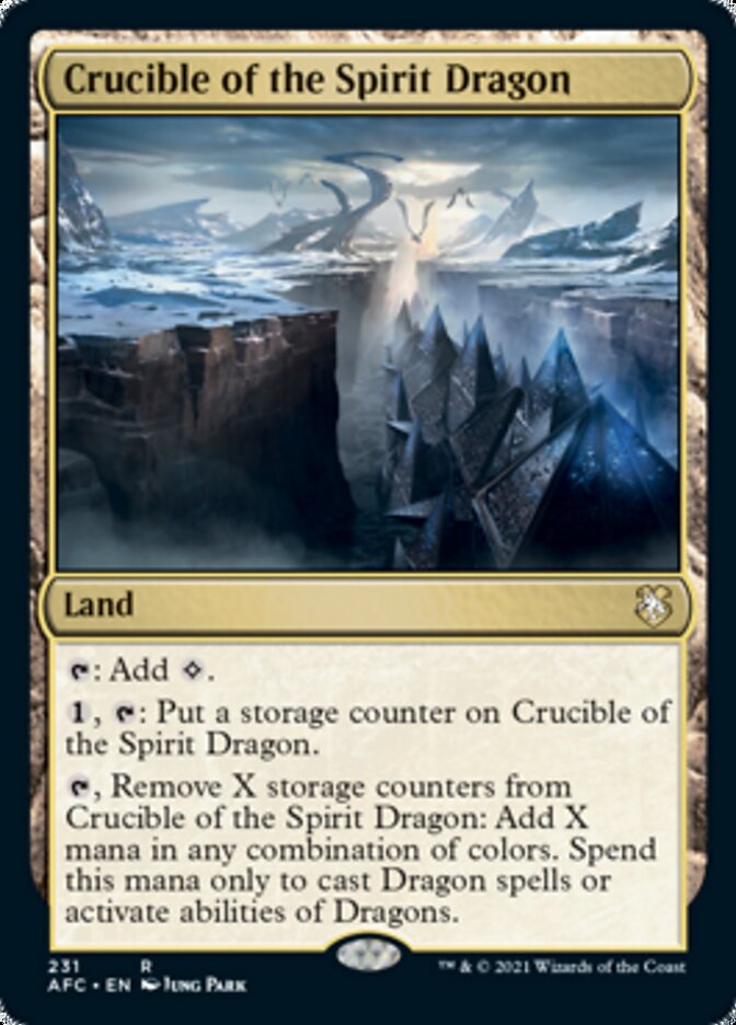 Magic | Crucible of the Spirit Dragon [Dungeons & Dragons: Adventures in the Forgotten Realms Commander] | The Nerd Merchant