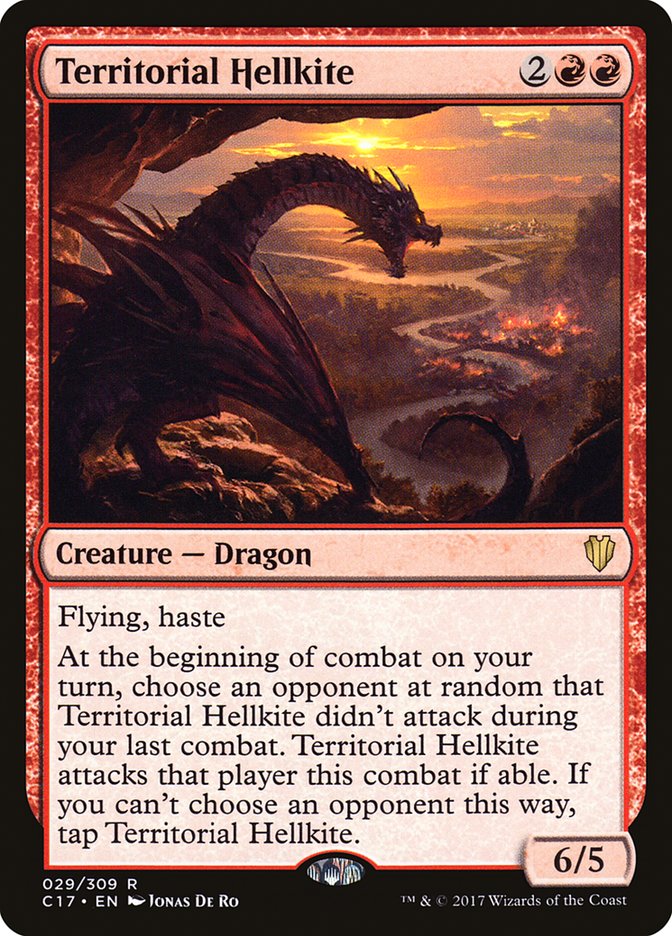 Magic | Territorial Hellkite [Commander 2017] | The Nerd Merchant