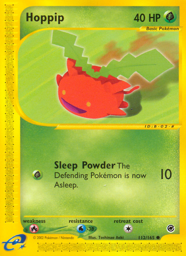 Pokemon | Hoppip (112/165) [Expedition: Base Set] | The Nerd Merchant
