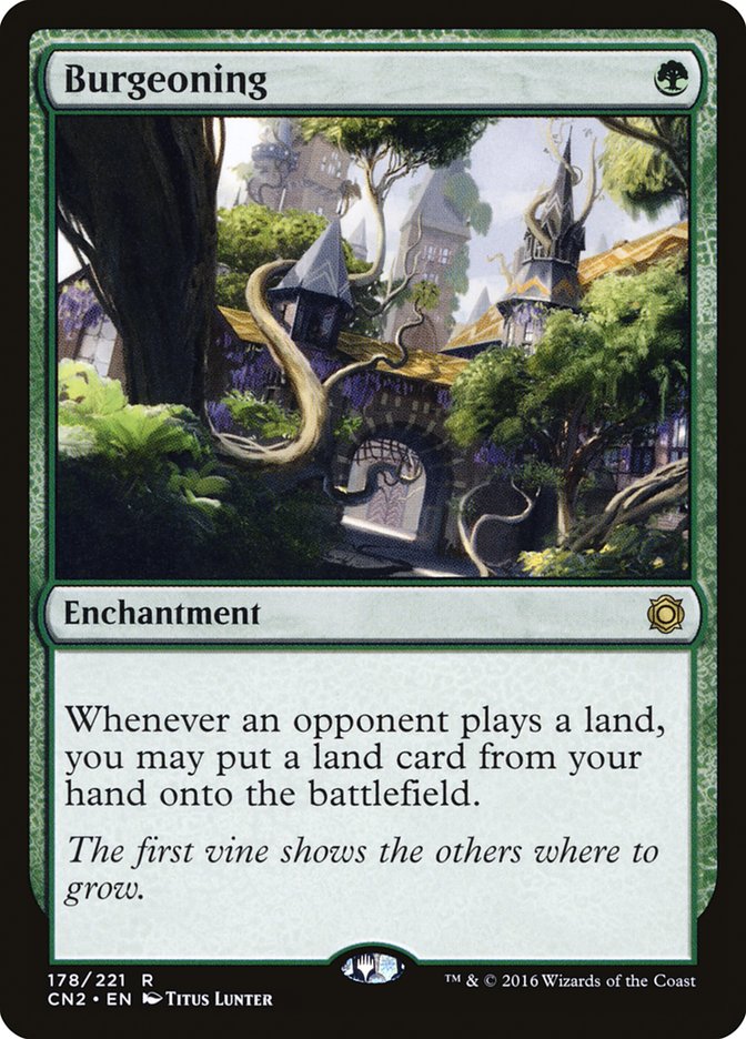 Magic | Burgeoning [Conspiracy: Take the Crown] | The Nerd Merchant