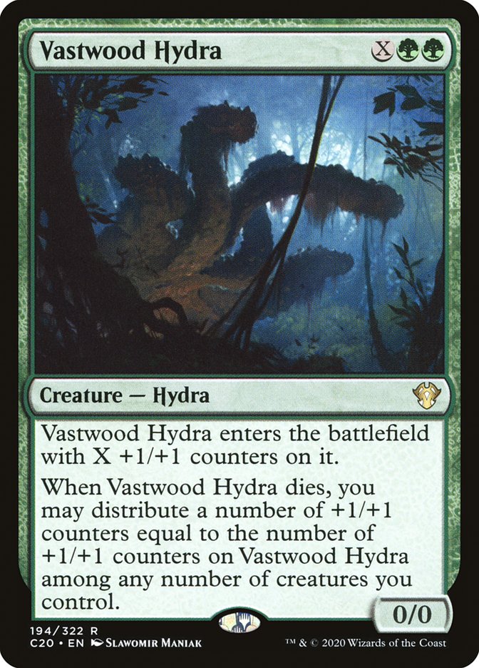 Magic | Vastwood Hydra [Commander 2020] | The Nerd Merchant