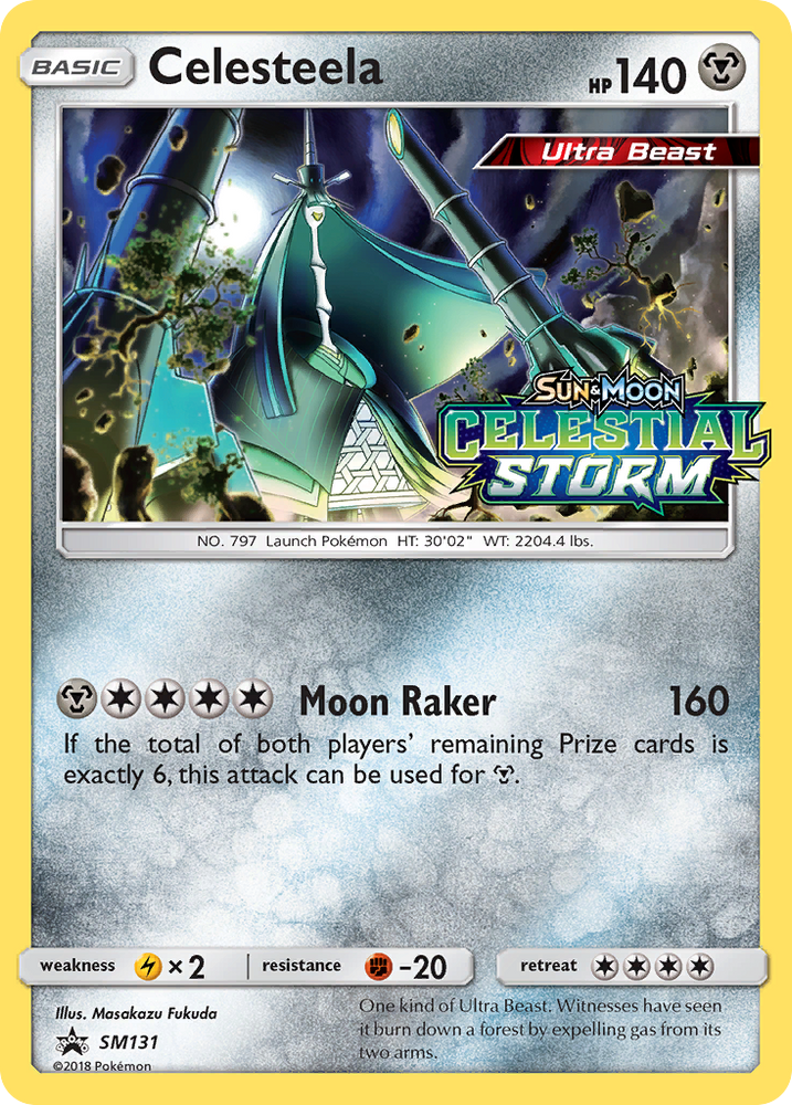 Pokemon | Celesteela (SM131) [Sun & Moon: Black Star Promos] | The Nerd Merchant