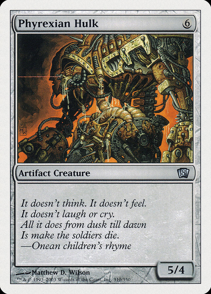 Magic | Phyrexian Hulk [Eighth Edition] | The Nerd Merchant