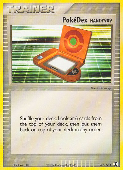 Pokemon | PokeDex HANDY909 (96/112) [EX: FireRed & LeafGreen] | The Nerd Merchant