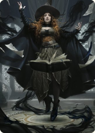 Magic | Tasha, the Witch Queen Art Card (41) [Commander Legends: Battle for Baldur's Gate Art Series] | The Nerd Merchant