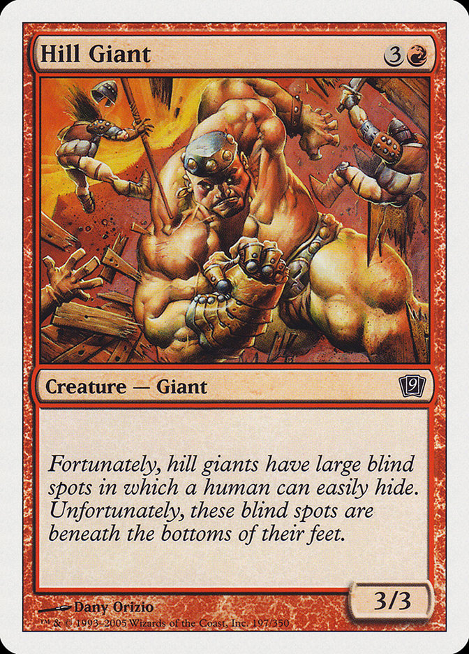 Magic | Hill Giant [Ninth Edition] | The Nerd Merchant
