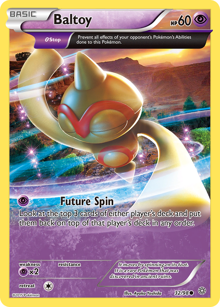 Pokemon | Baltoy (32/98) [XY: Ancient Origins] | The Nerd Merchant