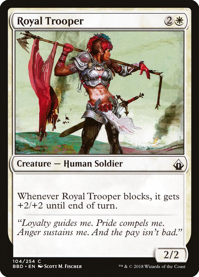 Magic | Royal Trooper [Battlebond] | The Nerd Merchant