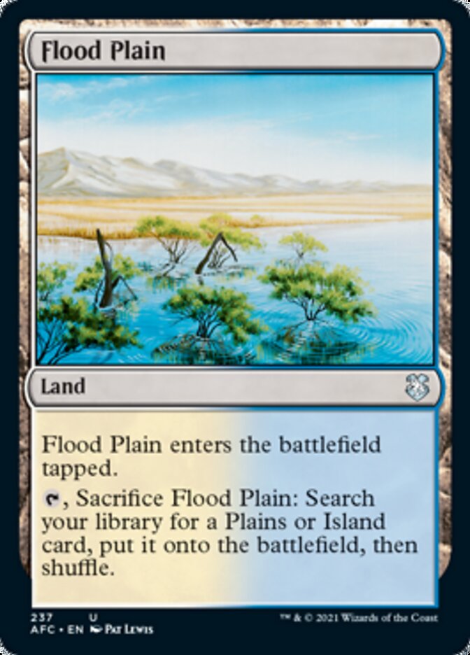 Magic | Flood Plain [Dungeons & Dragons: Adventures in the Forgotten Realms Commander] | The Nerd Merchant