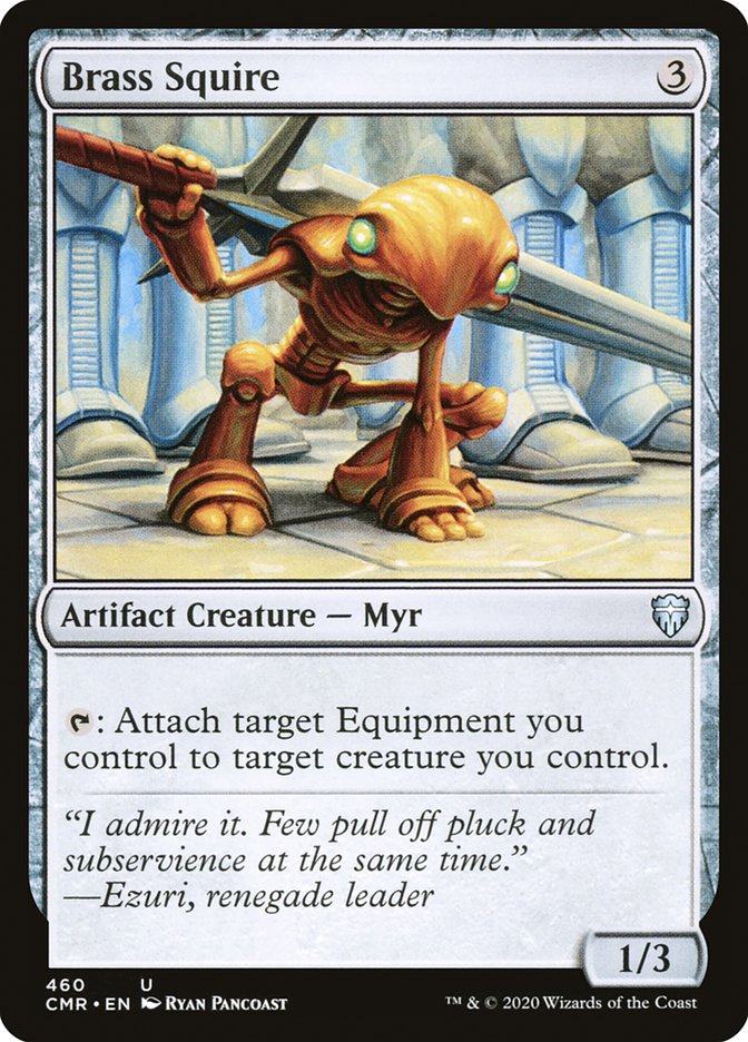 Magic | Brass Squire [Commander Legends] | The Nerd Merchant