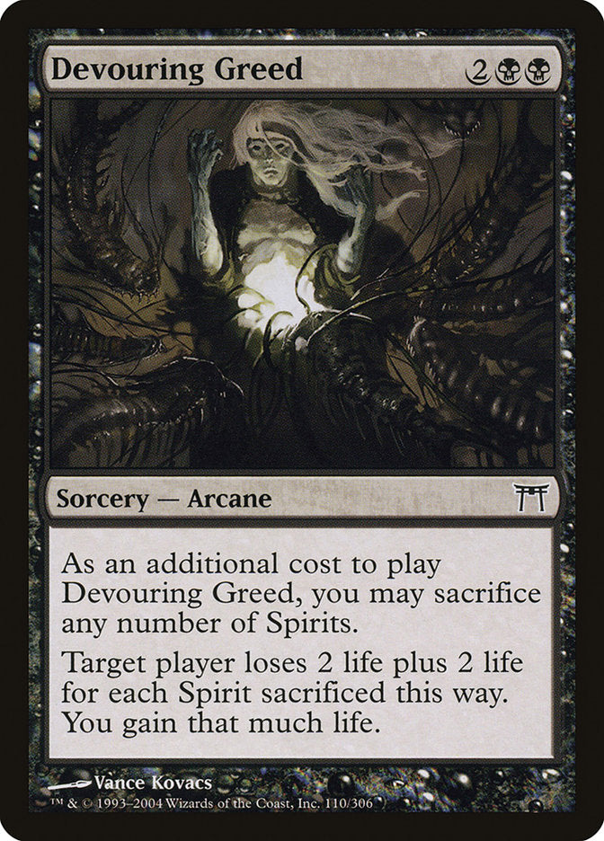 Magic | Devouring Greed [Champions of Kamigawa] | The Nerd Merchant