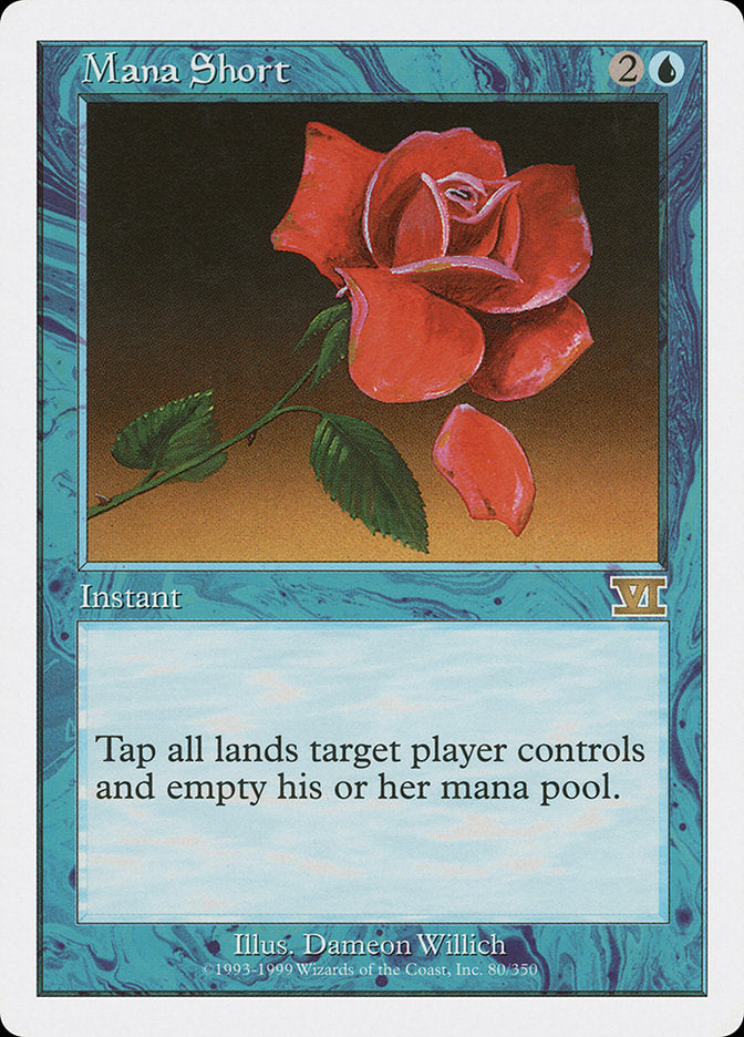 Magic | Mana Short [Classic Sixth Edition] | The Nerd Merchant