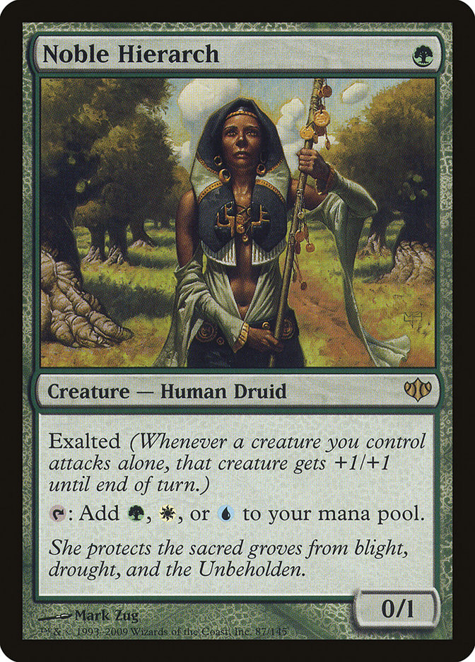 Magic | Noble Hierarch [Conflux] | The Nerd Merchant