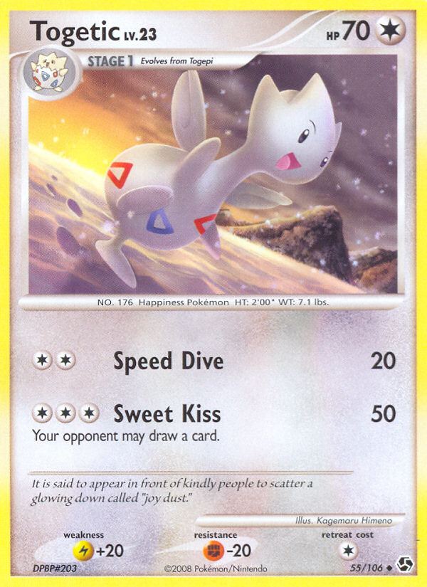 Pokemon | Togetic (55/106) [Diamond & Pearl: Great Encounters] | The Nerd Merchant