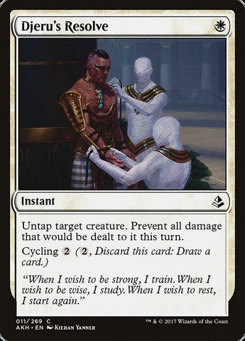 Magic | Djeru's Resolve [Amonkhet] | The Nerd Merchant