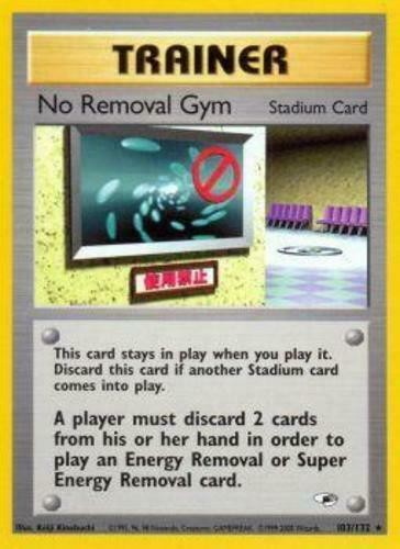 Pokemon | No Removal Gym (103/132) [Gym Heroes Unlimited] | The Nerd Merchant