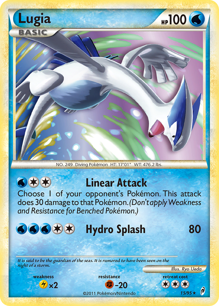 Pokemon | Lugia (15/95) [HeartGold & SoulSilver: Call of Legends] | The Nerd Merchant