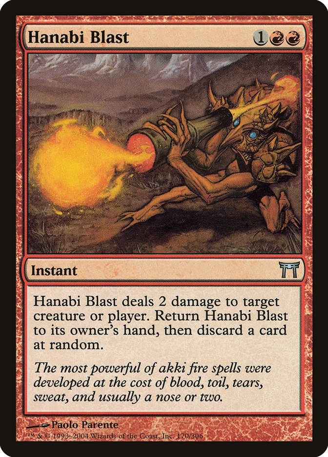 Magic | Hanabi Blast [Champions of Kamigawa] | The Nerd Merchant