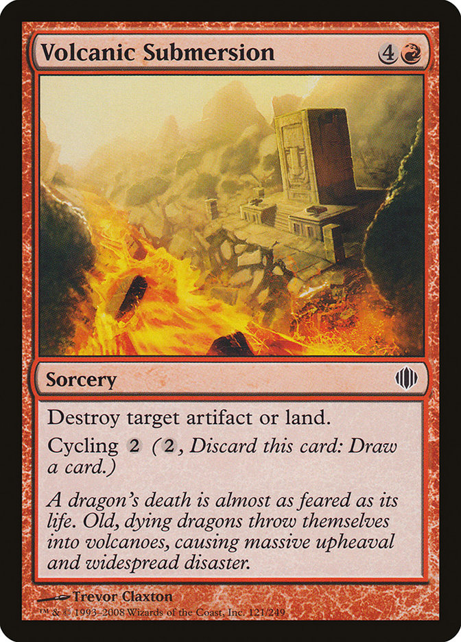 Magic | Volcanic Submersion [Shards of Alara] | The Nerd Merchant