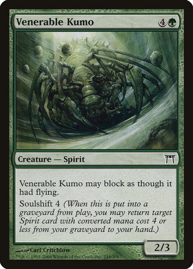 Magic | Venerable Kumo [Champions of Kamigawa] | The Nerd Merchant