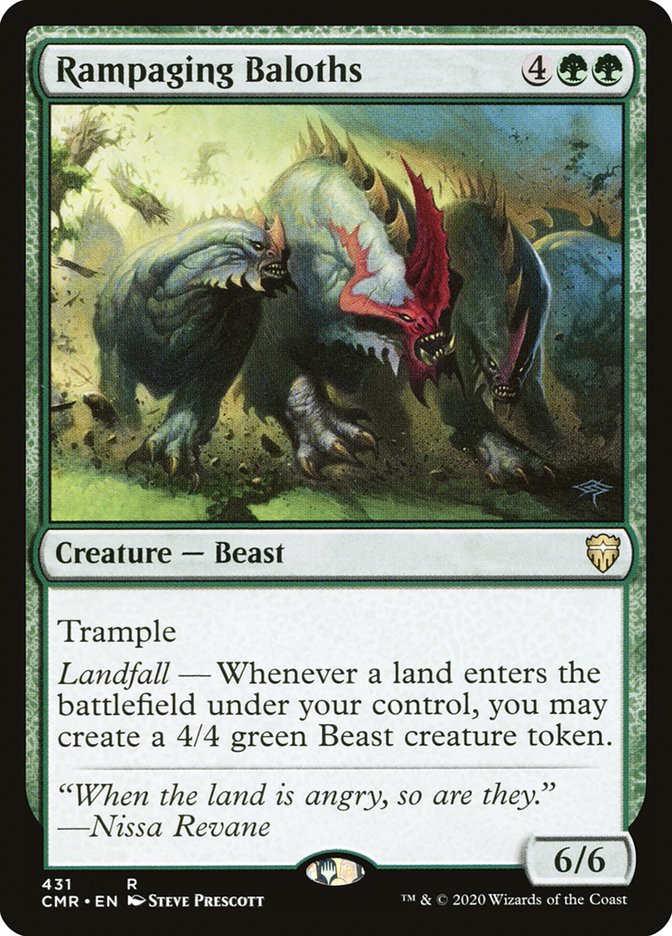 Magic | Rampaging Baloths [Commander Legends] | The Nerd Merchant