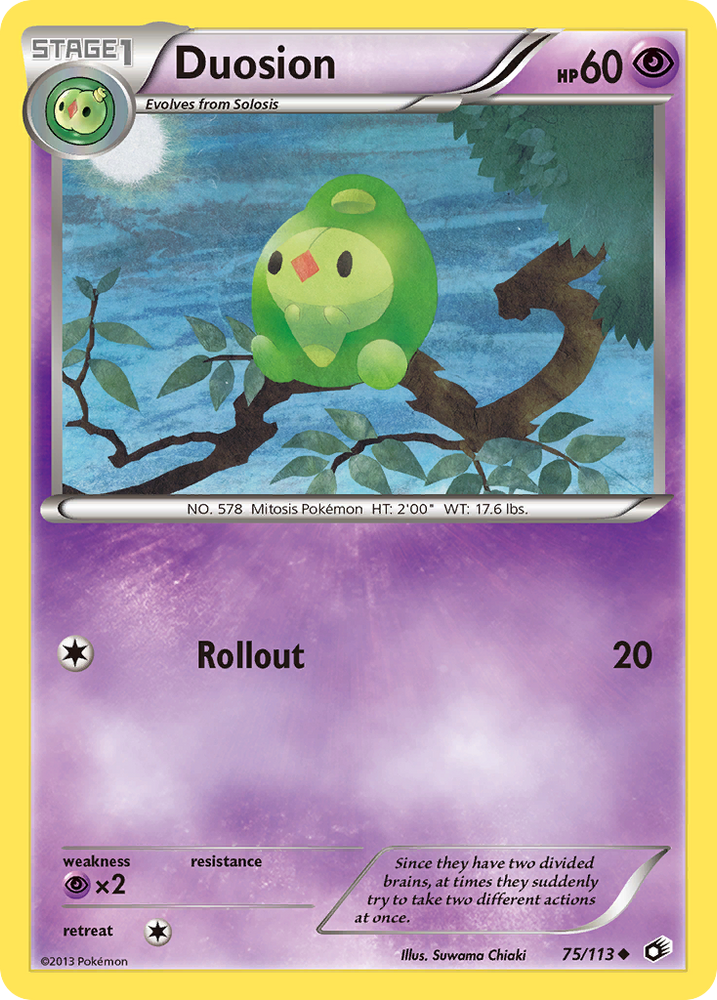 Pokemon | Duosion (75/113) [Black & White: Legendary Treasures] | The Nerd Merchant