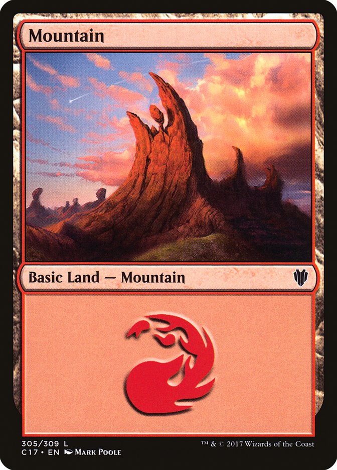 Magic | Mountain (305) [Commander 2017] | The Nerd Merchant