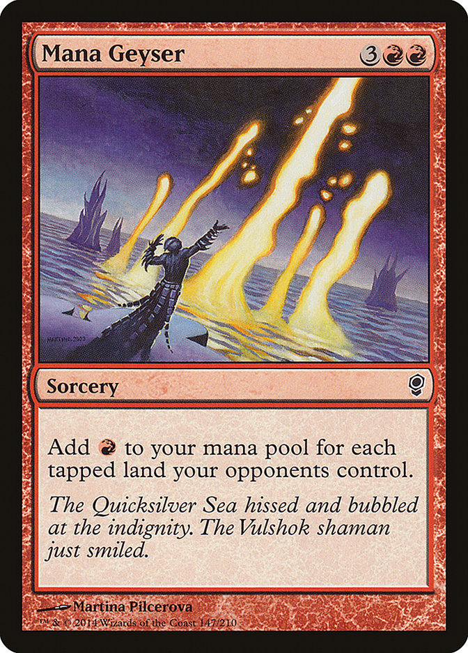 Magic | Mana Geyser [Conspiracy] | The Nerd Merchant