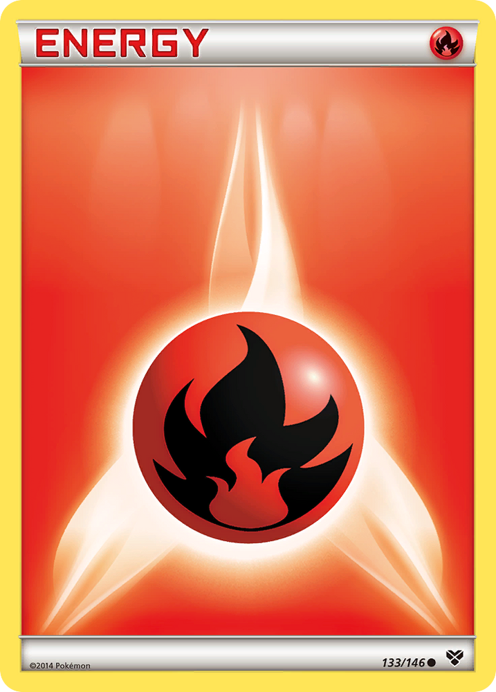 Pokemon | Fire Energy (133/146) [XY: Base Set] | The Nerd Merchant