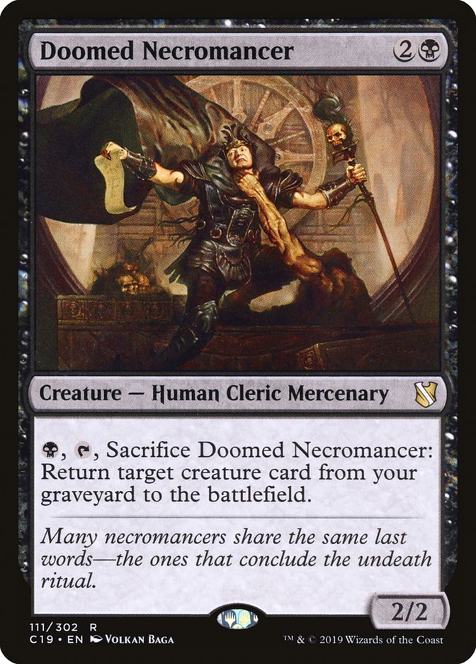Magic | Doomed Necromancer [Commander 2019] | The Nerd Merchant