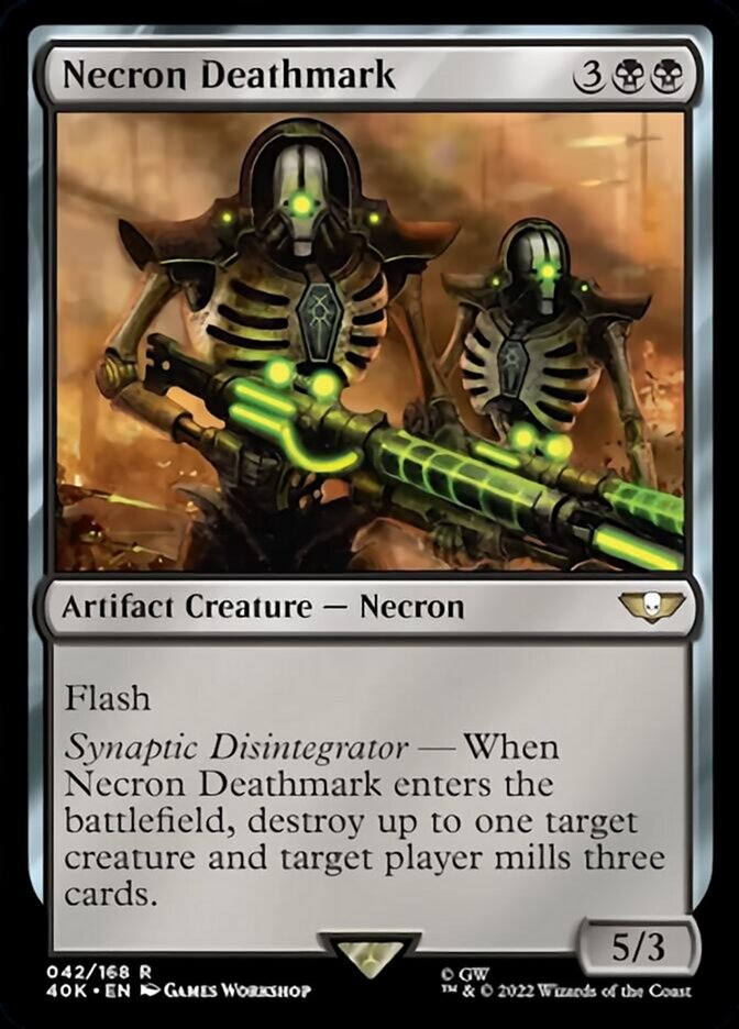 Magic | Necron Deathmark (Surge Foil) [Warhammer 40,000] | The Nerd Merchant