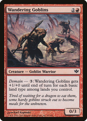 Magic | Wandering Goblins [Conflux] | The Nerd Merchant
