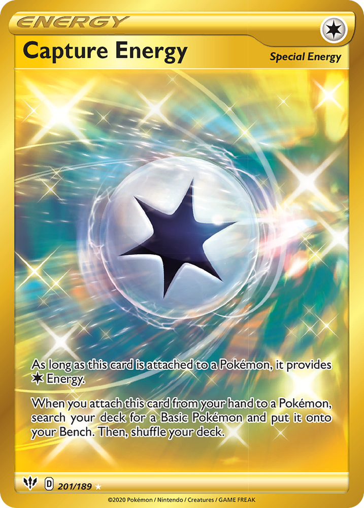 Pokemon | Capture Energy (201/189) [Sword & Shield: Darkness Ablaze] | The Nerd Merchant