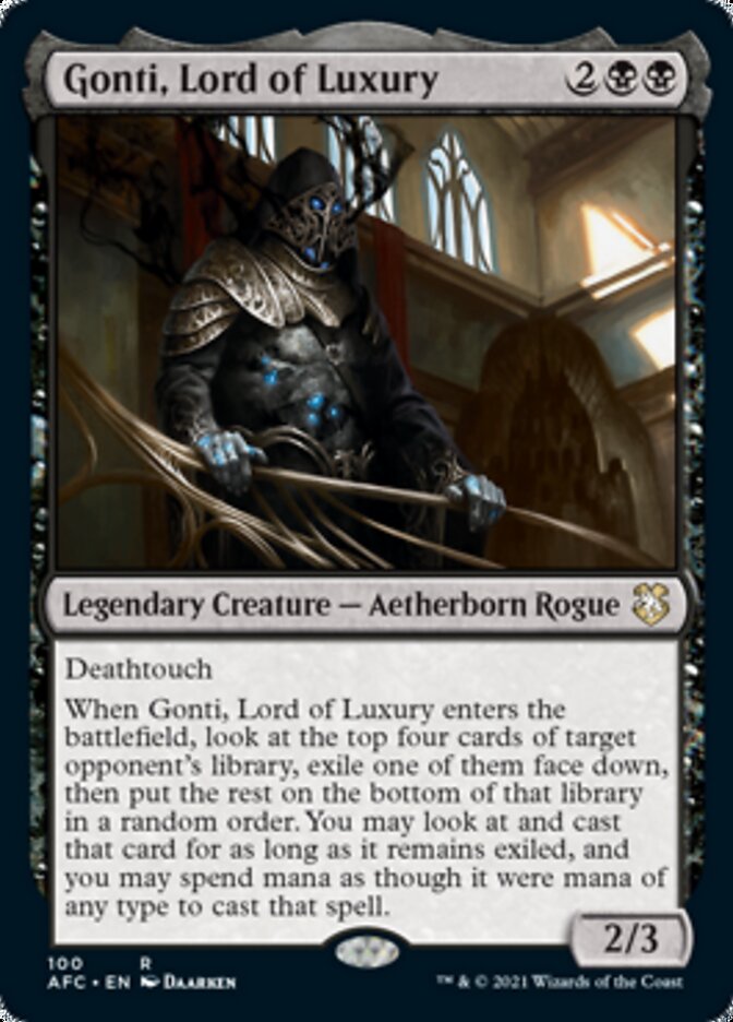 Magic | Gonti, Lord of Luxury [Dungeons & Dragons: Adventures in the Forgotten Realms Commander] | The Nerd Merchant