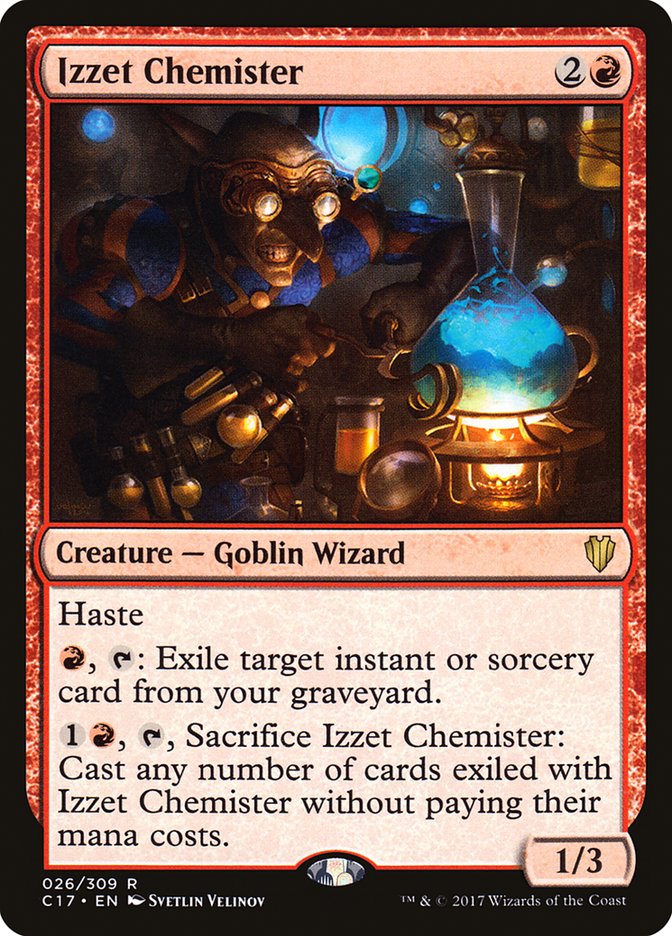 Magic | Izzet Chemister [Commander 2017] | The Nerd Merchant