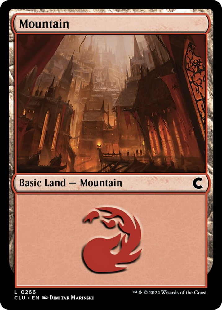 Magic | Mountain (0266) [Ravnica: Clue Edition] | The Nerd Merchant