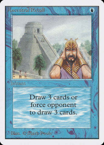 Magic | Ancestral Recall [Unlimited Edition] | The Nerd Merchant