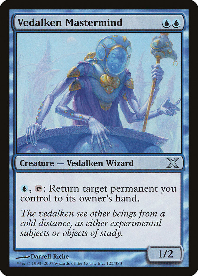 Magic | Vedalken Mastermind [Tenth Edition] | The Nerd Merchant