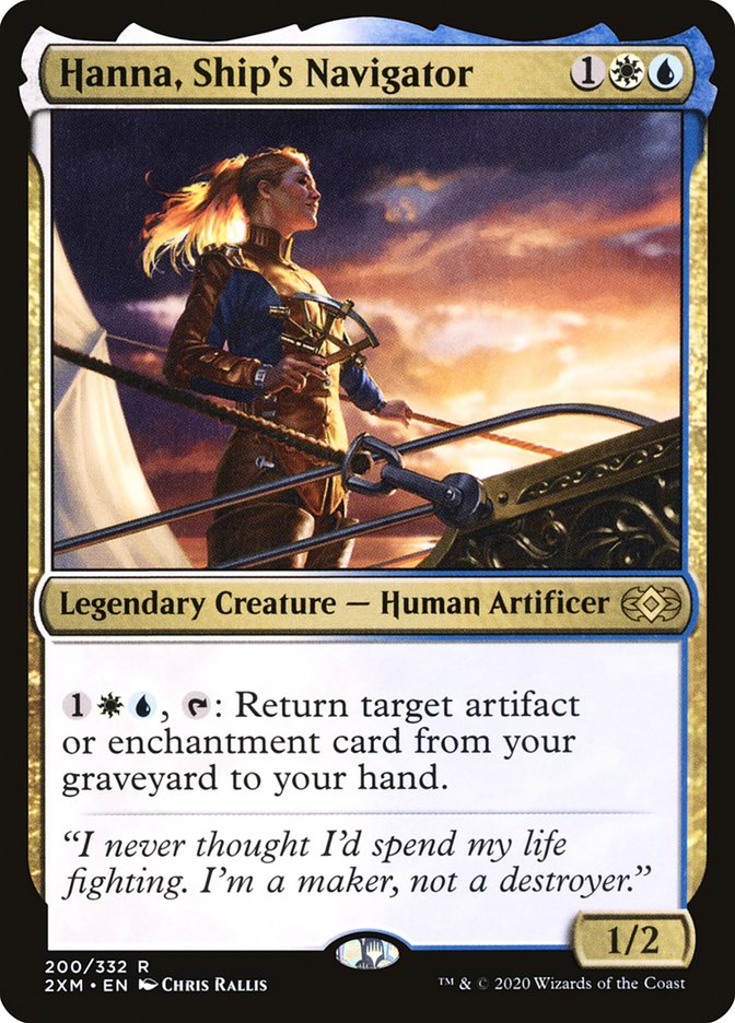 Magic | Hanna, Ship's Navigator [Double Masters] | The Nerd Merchant