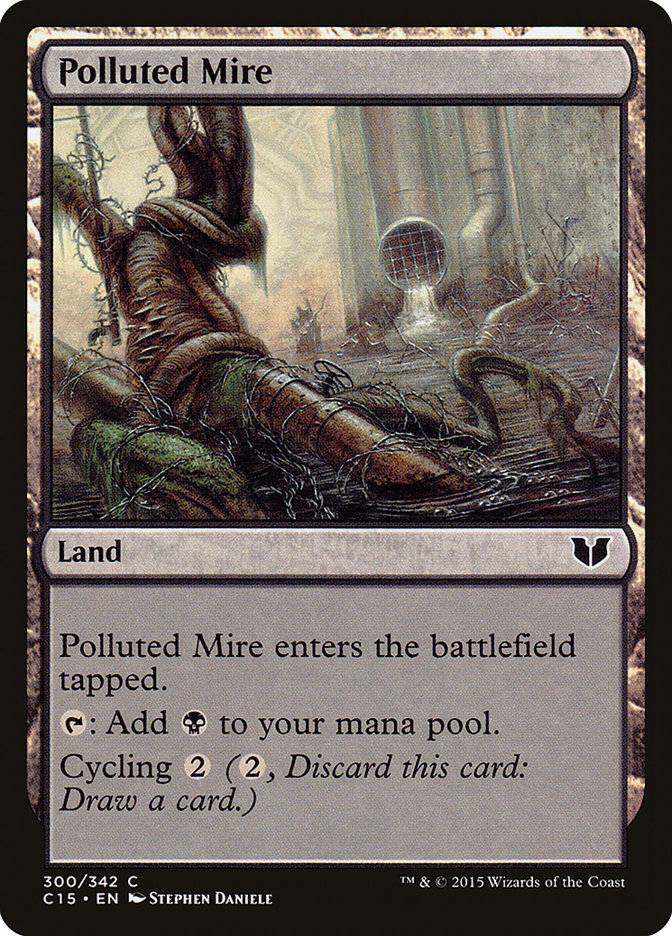 Magic | Polluted Mire [Commander 2015] | The Nerd Merchant
