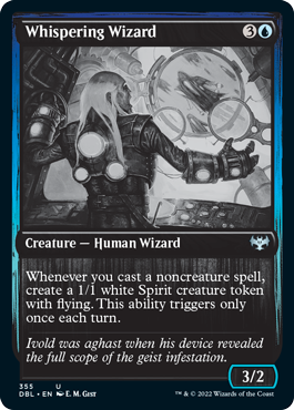 Magic | Whispering Wizard [Innistrad: Double Feature] | The Nerd Merchant