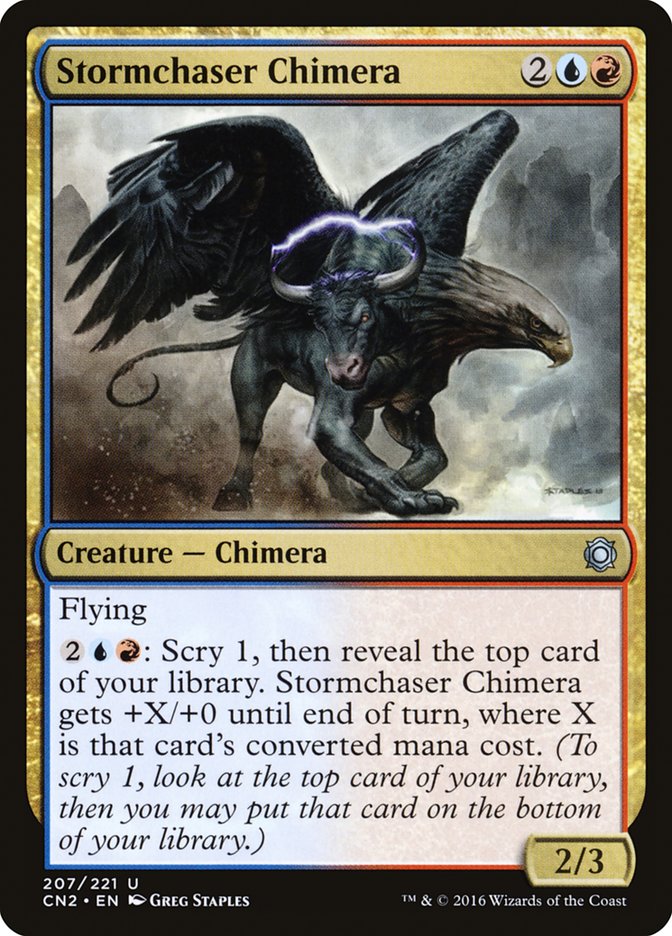Magic | Stormchaser Chimera [Conspiracy: Take the Crown] | The Nerd Merchant