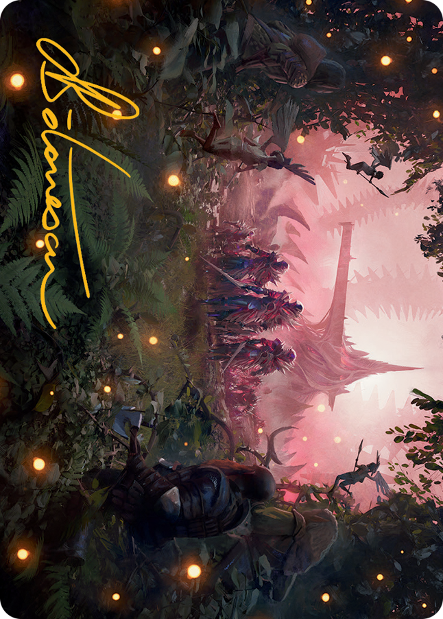 Magic | Invasion of Eldraine Art Card (Gold-Stamped Signature) [March of the Machine Art Series] | The Nerd Merchant