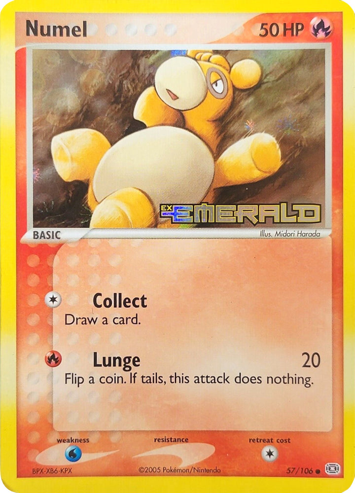 Pokemon | Numel (57/106) (Stamped) [EX: Emerald] | The Nerd Merchant