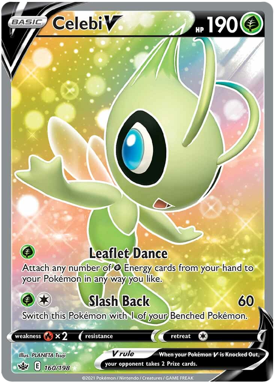 Pokemon | Celebi V (160/198) [Sword & Shield: Chilling Reign] | The Nerd Merchant