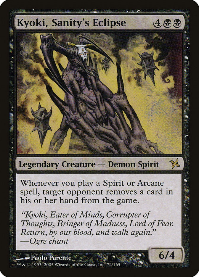 Magic | Kyoki, Sanity's Eclipse [Betrayers of Kamigawa] | The Nerd Merchant