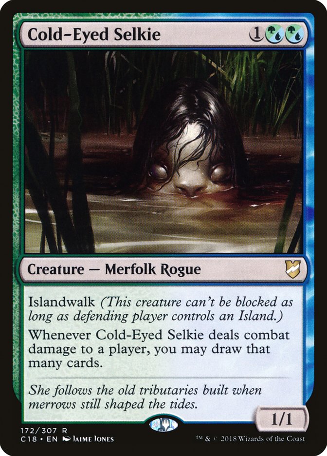Magic | Cold-Eyed Selkie [Commander 2018] | The Nerd Merchant