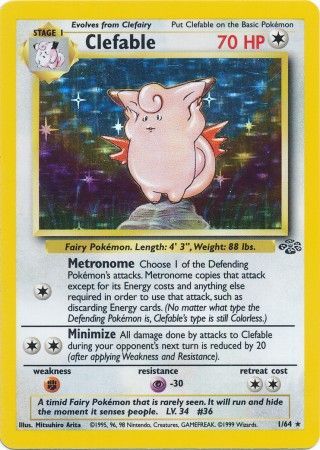 Pokemon | Clefable (1/64) [Jungle Unlimited] | The Nerd Merchant