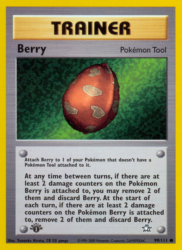 Pokemon | Berry (99/111) [Neo Genesis 1st Edition] | The Nerd Merchant